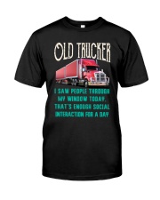 Old Trucker Classic T-Shirt front