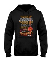 FIREFIGHTER'S WIFE Hooded Sweatshirt front
