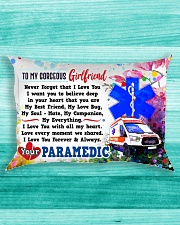 GIFT FOR A PARAMEDIC GIRLFRIEND - PREMIUM Rectangular Pillowcase aos-pillow-rectangle-front-lifestyle-5