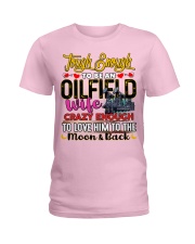 Oilfield Man's Wife Ladies T-Shirt tile