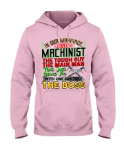 Machinist's Wife Hooded Sweatshirt front
