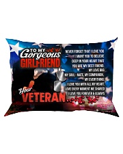 GIFT FOR A VETERAN'S GIRLFRIEND - PREMIUM Rectangular Pillowcase front
