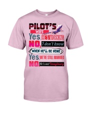 Pilot's Wife Classic T-Shirt tile