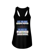 Math Lovers Ladies Flowy Tank tile