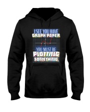 Math Lovers Hooded Sweatshirt tile
