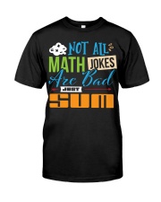 MATH TEACHER Classic T-Shirt front