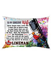GIFT FOR A LINEMAN'S WIFE- PREMIUM Rectangular Pillowcase front