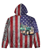 Trucker Women's All Over Print Hoodie back
