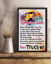 TRUCKER'S WIFE - PREMIUM 11x17 Poster lifestyle-poster-3