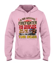 Firefighter's Wife Hooded Sweatshirt front