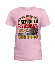 Firefighter's Wife Ladies T-Shirt tile