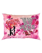GIFT FOR YOUR WIFE - PREMIUM Rectangular Pillowcase front