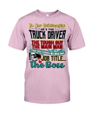 Trucker's Girlfriend Classic T-Shirt tile