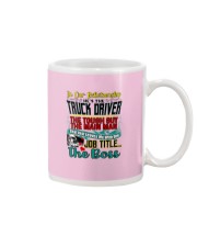 Trucker's Girlfriend Mug tile
