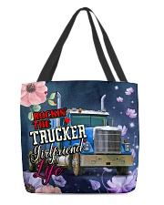 Trucker's Girlfriend All-over Tote front