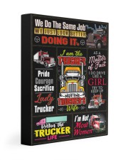 Trucker - Premium 11x14 Gallery Wrapped Canvas Prints front