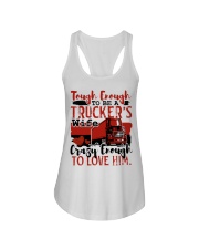 TRUCKER'S WIFE Ladies Flowy Tank tile