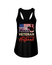 Veteran's Wife Ladies Flowy Tank tile