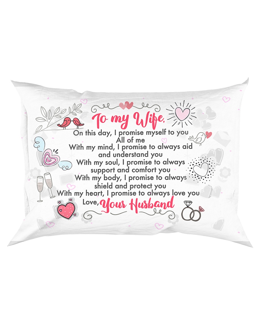 GIFT FOR YOUR WIFE - PREMIUM Rectangular Pillowcase