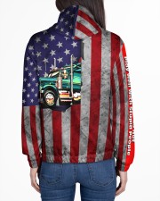 TRUCKER Women's All Over Print Hoodie aos-complex-women-hoodie-lifestyle-back-01