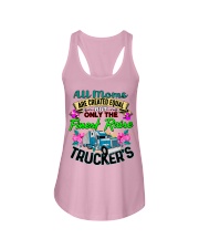 Trucker's Mom Ladies Flowy Tank tile