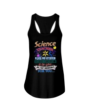 SCIENCE TEACHER PAY ATTENTION Ladies Flowy Tank thumbnail