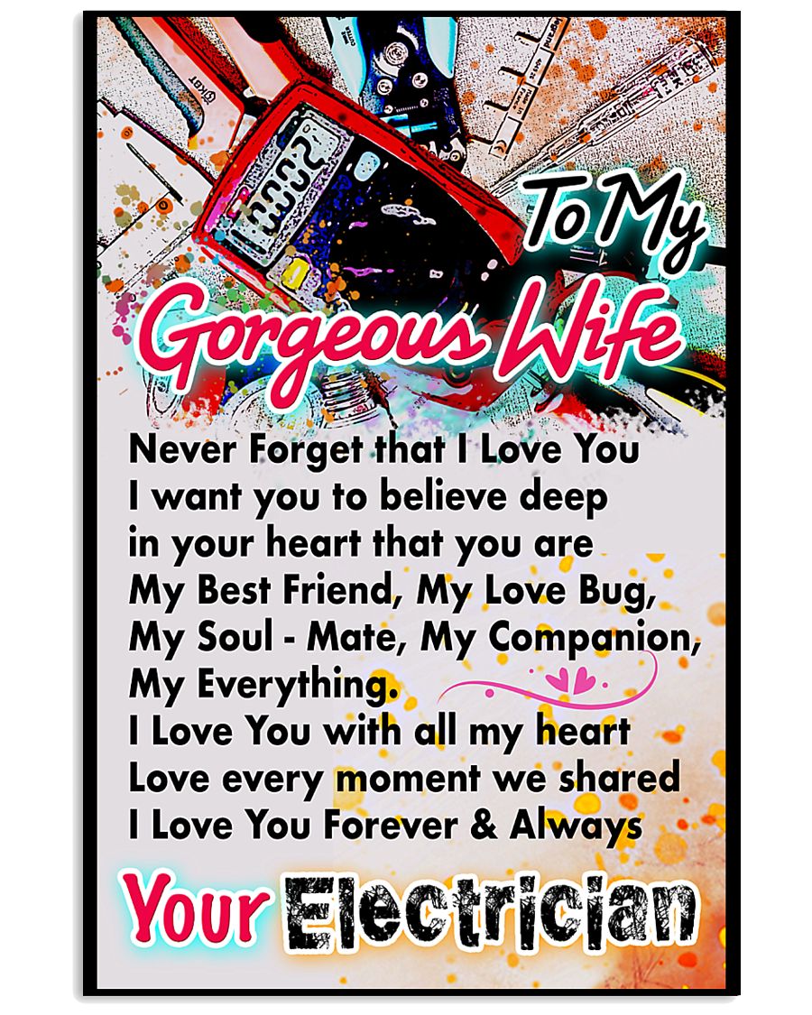 ELECTRICIAN'S WIFE-PREMIUM 11x17 Poster