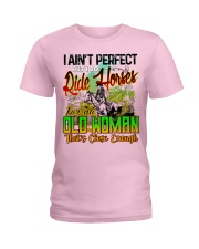 Old Horse Rider Ladies T-Shirt tile