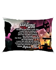 GIFT FOR AN OILFIELD MAN'S WIFE - PREMIUM Rectangular Pillowcase front