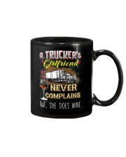 TRUCKER'S GIRLFRIEND LOVES WINE Mug thumbnail