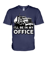 TRUCKER V-Neck T-Shirt tile