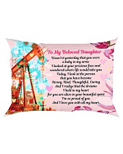 GIFT FOR AN OILFIELD MAN'S DAUGHTER - PREMIUM Rectangular Pillowcase front