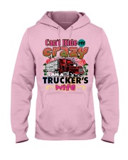 Trucker's Wife Hooded Sweatshirt front