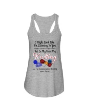 Knitting Ladies Flowy Tank tile
