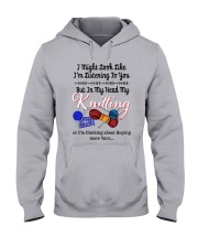 Knitting Hooded Sweatshirt tile