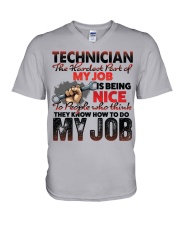 Technician V-Neck T-Shirt tile