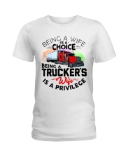 Trucker's Wife Ladies T-Shirt tile