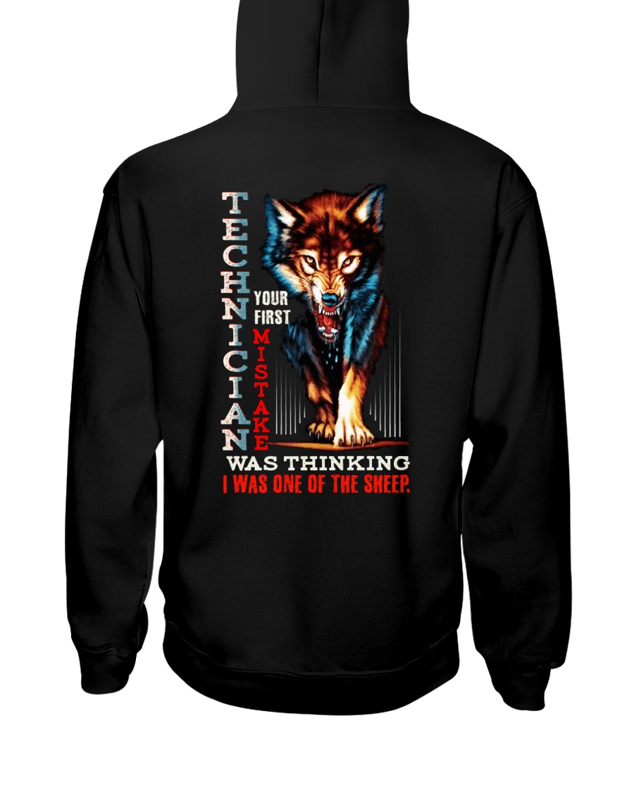 TECHNICIAN - I'M THE WOLF Hooded Sweatshirt