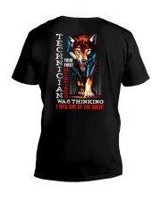 TECHNICIAN - I'M THE WOLF V-Neck T-Shirt tile