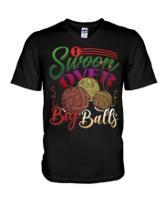 KNITTING - PAST BUYERS EXCLUSIVE V-Neck T-Shirt thumbnail
