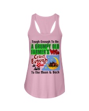 Grumpy Old Farmer's Wife Ladies Flowy Tank tile