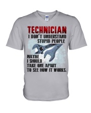 Technician V-Neck T-Shirt tile