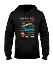 VETERAN'S WIFE Hooded Sweatshirt thumbnail