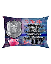 GIFT FOR A POLICE OFFICER'S WIFE - PREMIUM Rectangular Pillowcase front