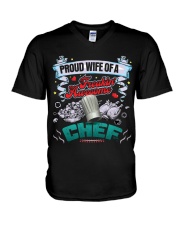 Chef's Wife V-Neck T-Shirt tile