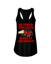 Retired Trucker Ladies Flowy Tank tile