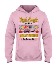 Teaching Assistant Hooded Sweatshirt front