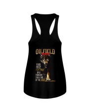 OILFIELD MAN'S WIFE - I'M THE WOLF Ladies Flowy Tank thumbnail