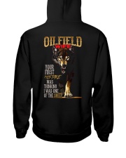 OILFIELD MAN'S WIFE - I'M THE WOLF Hooded Sweatshirt back