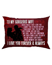 GIFT FOR YOUR WIFE - PREMIUM Rectangular Pillowcase front